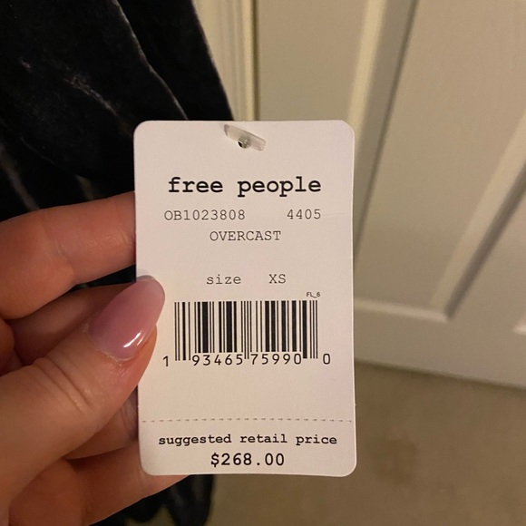 Free People Velvet Duster/Overcoat - Picture 3 of 3